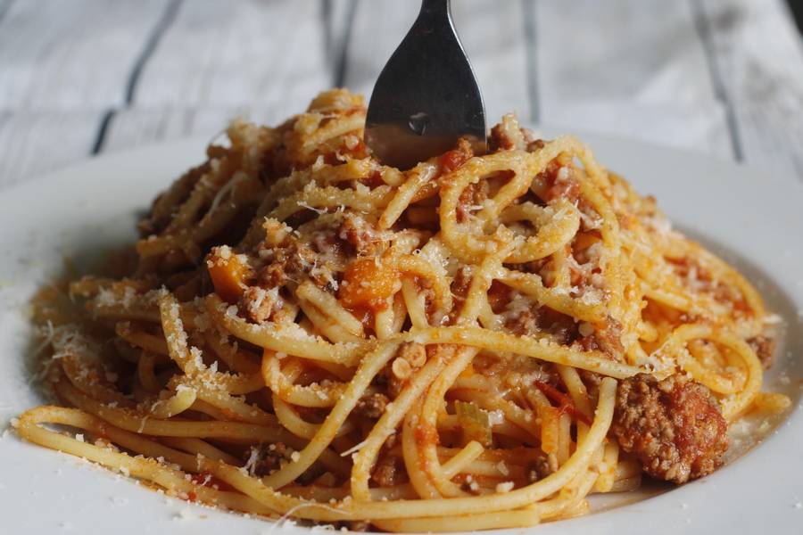 Pasta al ragú 