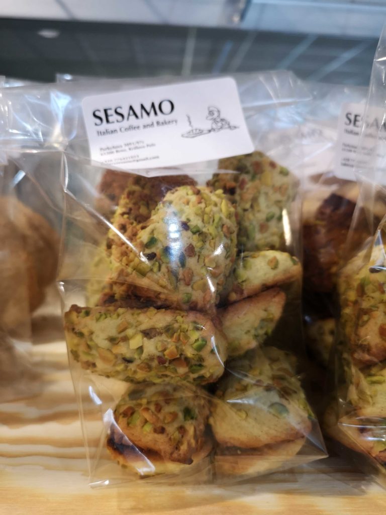 Biscotti pistacchio 200g Sesamo